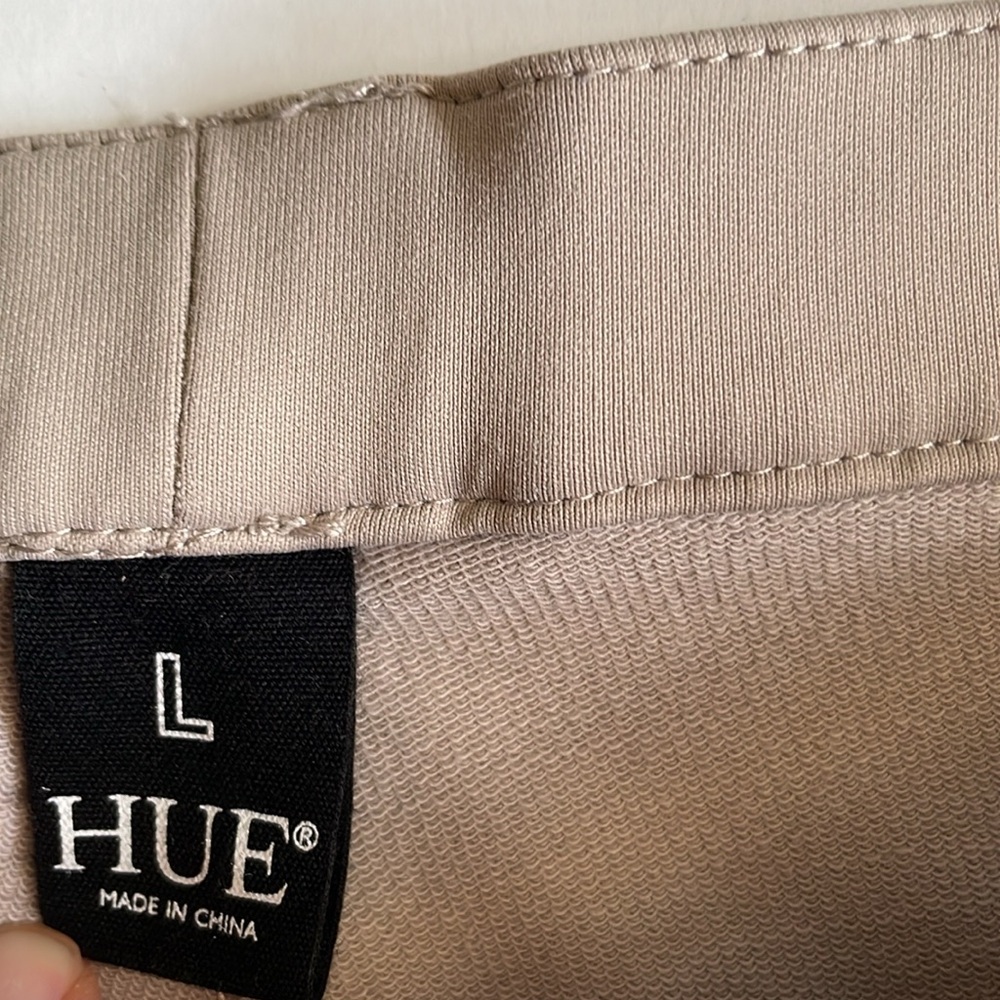 Hue stretch four pocket pull on leggings size large - Picture 4 of 6